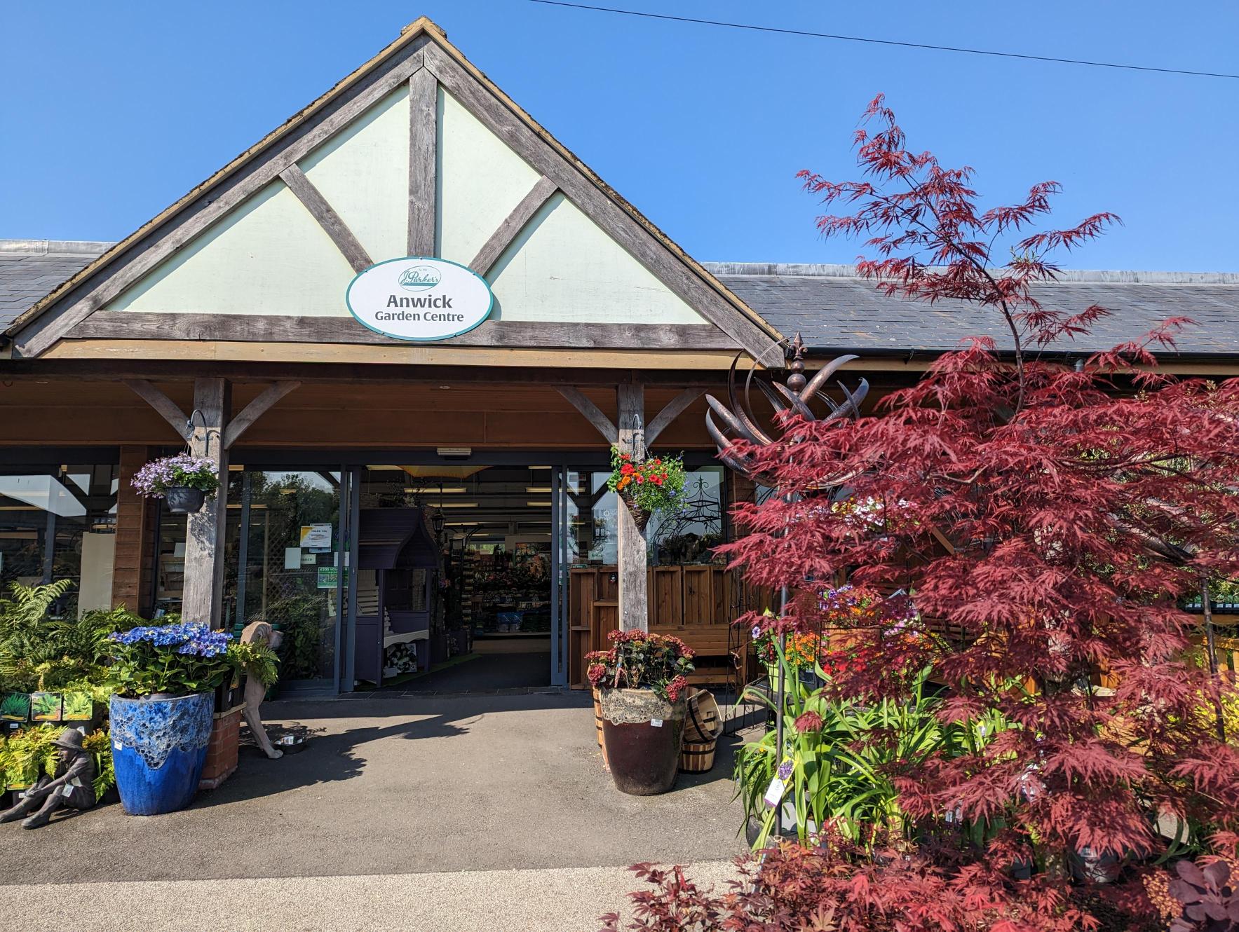 The entrance of our Anwick garden centre The entrance of our Anwick garden centre